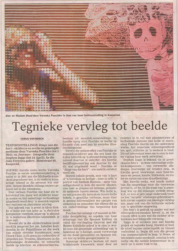 Press article scan